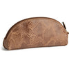 DEPECHE Make up purse Accessories 289 Camel Snake