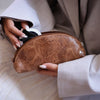 DEPECHE Make up purse Accessories 289 Camel Snake