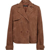 Depeche leather wear May suede jacket Jacket 311 Wood