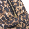 DEPECHE Medium leopard print cosmetic bag Accessories 082 Leopard