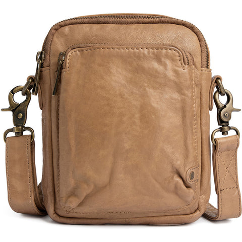 DEPECHE Mobile bag in delicious leather quality Mobilebag 156 Camel
