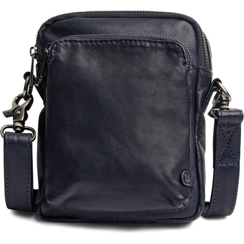 DEPECHE Mobile bag in delicious leather quality Mobilebag 178 Navy