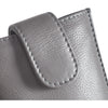 DEPECHE Mobile bag in soft leather and simple design Mobilebag 158 Thunder grey