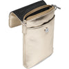 DEPECHE Mobile bag in soft leather Mobilebag 108 Champagne