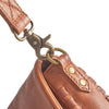 DEPECHE Mobilebag with delicate edge stitching Mobilebag 014 Cognac