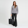 DEPECHE Musthave shopper leatherbag Shopper 099 Black