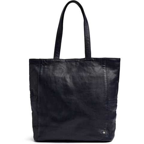 DEPECHE Musthave shopper leatherbag Shopper 178 Navy