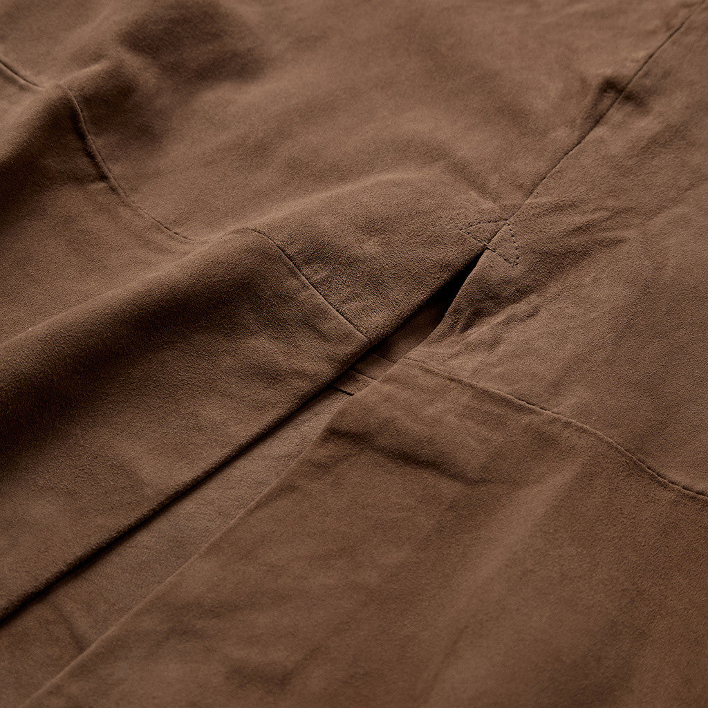 Depeche leather wear Naomi suede skirt Skirts 322 Toffee