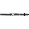 DEPECHE Narrow Belt Belts 103 Black/Old silver