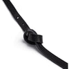 DEPECHE Narrow Belt Belts 300 Black/Amr silver