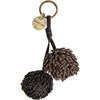 DEPECHE Ponpon Keyring Accessories 008 Chocolate