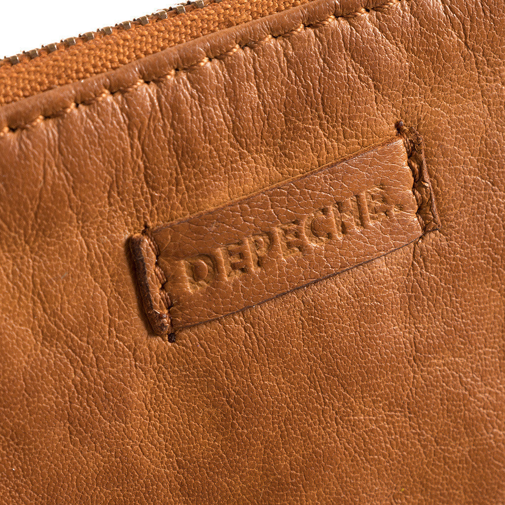 DEPECHE Purse Purse / Credit card holder 014 Cognac