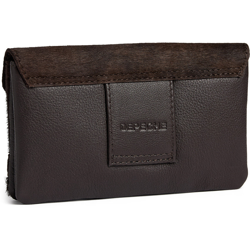 DEPECHE Purse / Credit card holder Purse / Credit card holder 161 Dark brown