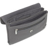DEPECHE Purse/waist bag in soft leather and timeless design Purse / Credit card holder 158 Thunder grey