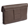 DEPECHE Purse/waist bag in soft leather and timeless design Purse / Credit card holder 250 Dark Taupe