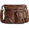 DEPECHE Raw and nice crossbody bag in soft leather Cross over 221 Chesterfield