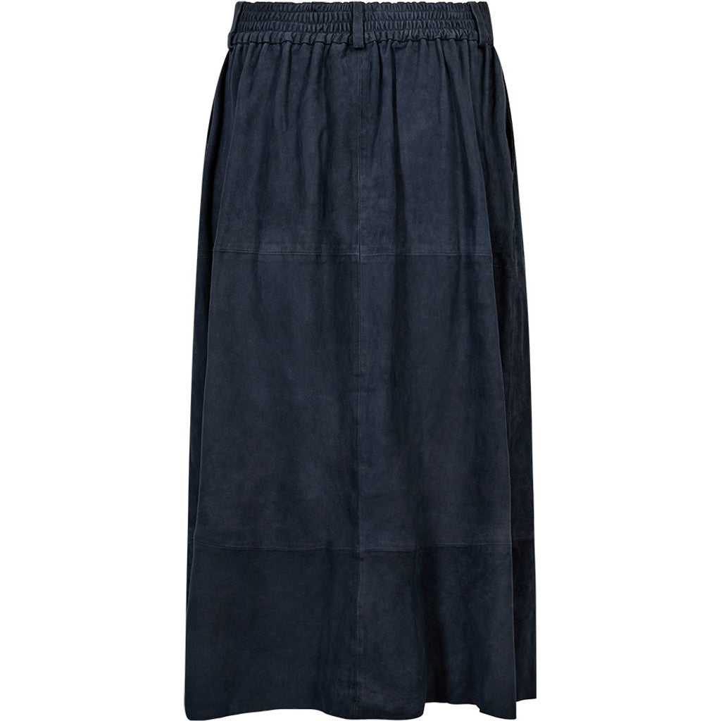Depeche leather wear Rosie suede skirt Skirt 031 Ocean