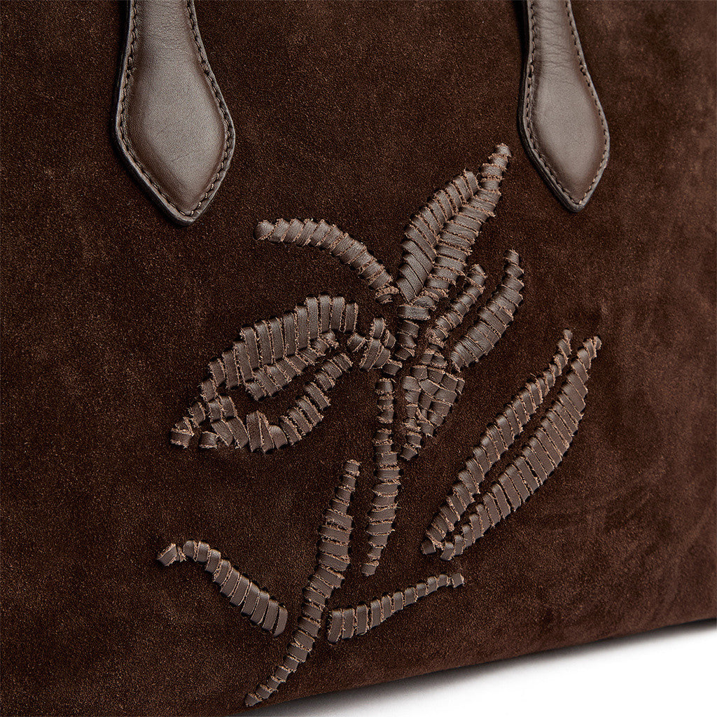 DEPECHE Santa Fe Shopper Shopper 008 Chocolate