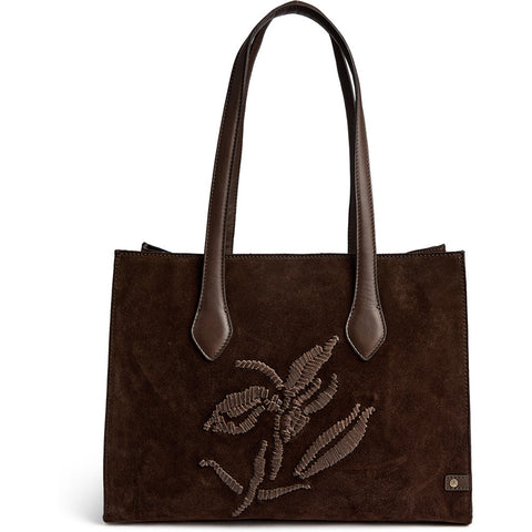 DEPECHE Santa Fe Shopper Shopper 008 Chocolate