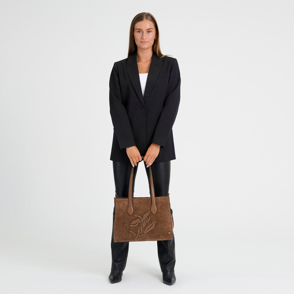 DEPECHE Santa Fe Shopper Shopper 184 Walnut