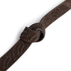 DEPECHE Santa Fe belt Belt 008 Chocolate