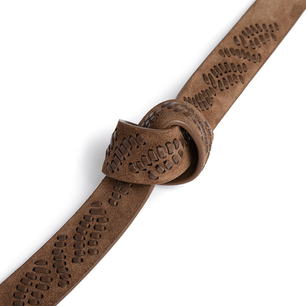DEPECHE Santa Fe belt Belt 184 Walnut