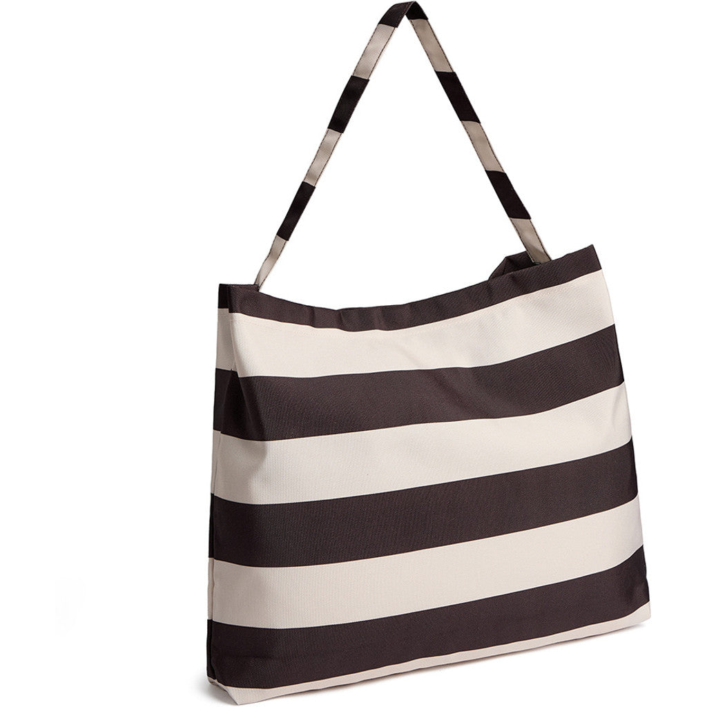 DEPECHE Shopper Shopper 328 Brown/Cream striped