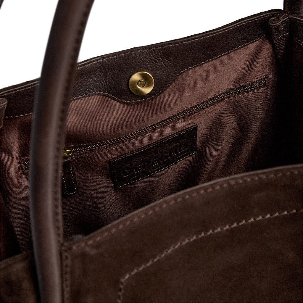 DEPECHE Shopper Shopper 008 Chocolate
