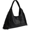 DEPECHE Shoulderbag with fringes Shoulderbag / Handbag 099 Black (Nero)
