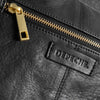 DEPECHE Simple crossover bag in beautiful leather Cross over 099 Black