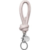 DEPECHE Keyhanger in soft leather and metal Accessories 160 Concrete