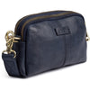 DEPECHE Small leather clutch in classic design Small bag / Clutch 285 Midnight Blue