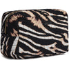 DEPECHE Small leopard print cosmetic bag Accessories 080 Zebra