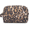 DEPECHE Small leopard print cosmetic bag Accessories 082 Leopard