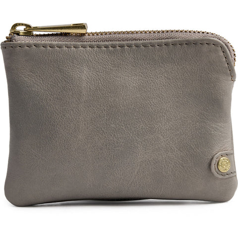 DEPECHE Small purse in soft leather Purse / Credit card holder 160 Concrete