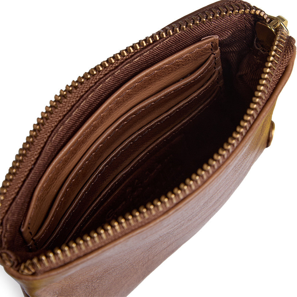 DEPECHE Small purse in soft leather Purse / Credit card holder 221 Chesterfield
