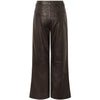 Depeche leather wear Soft Anika leather pants Pants 214 Dark Chocolate