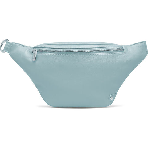 DEPECHE High-quality leather bumbag Bumbag 238 Dusty Blue