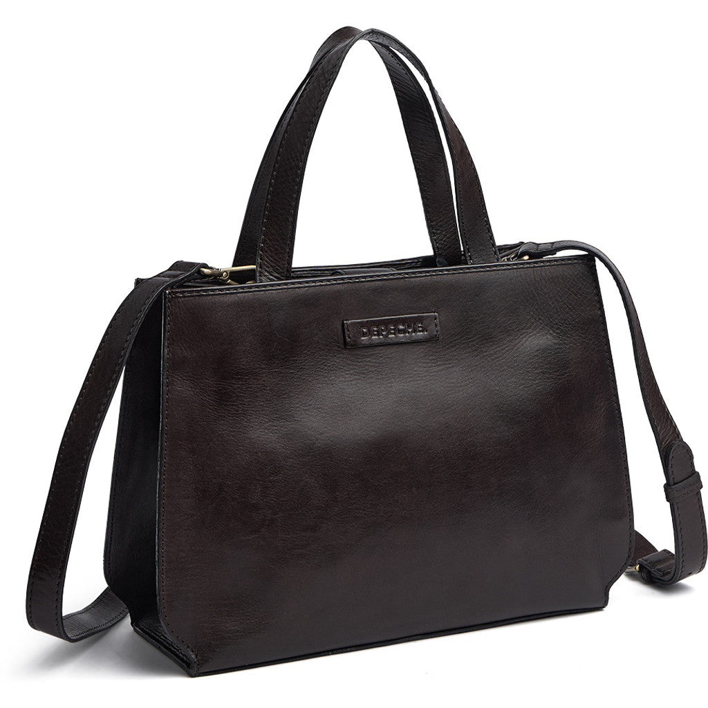 DEPECHE Sofya Handbag Shoulderbag / Handbag 161 Dark brown