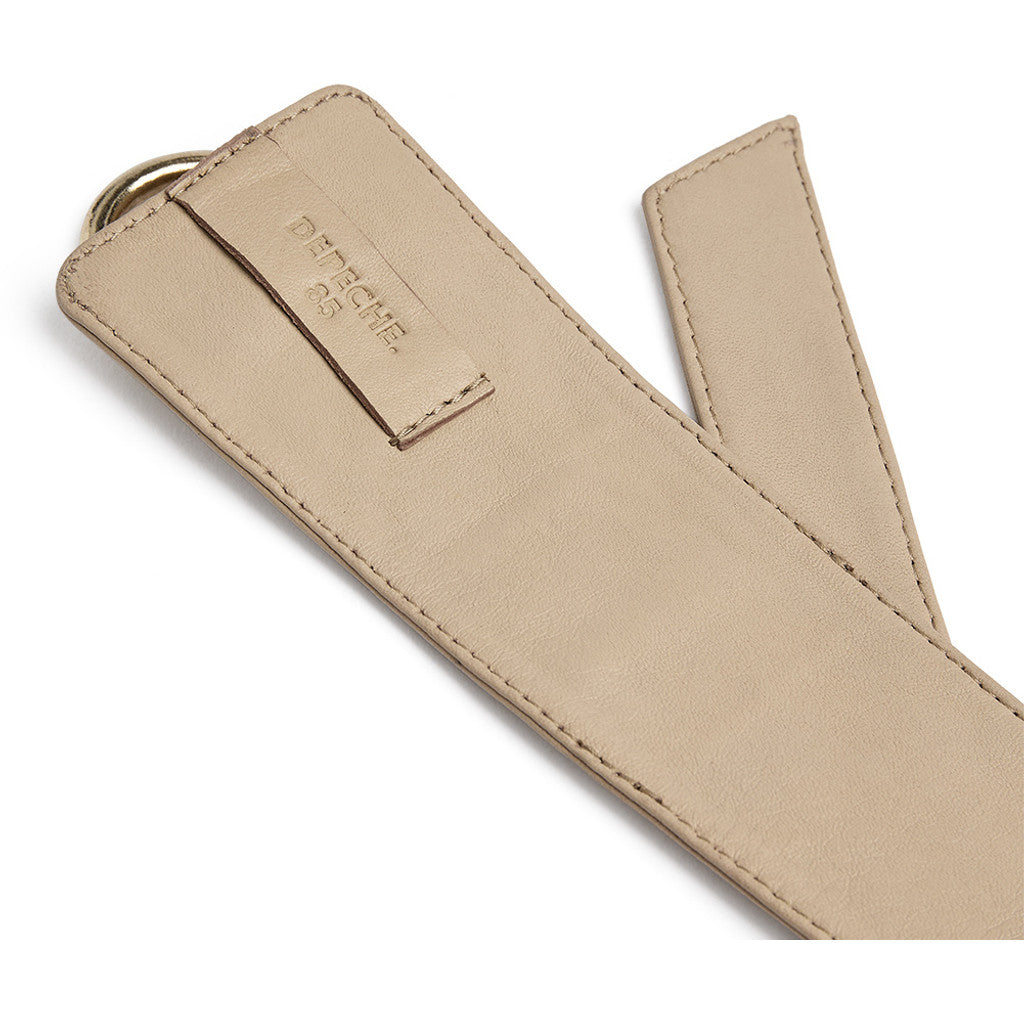 DEPECHE Statement leather waist belt Belts 202 Vanilla