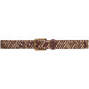 DEPECHE Studded jeans belt Belts 015 Brown