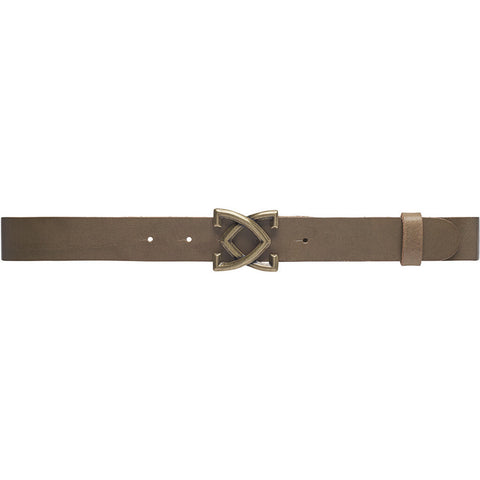 Waist narrow belt in soft leather quality / 15186 - Cognac