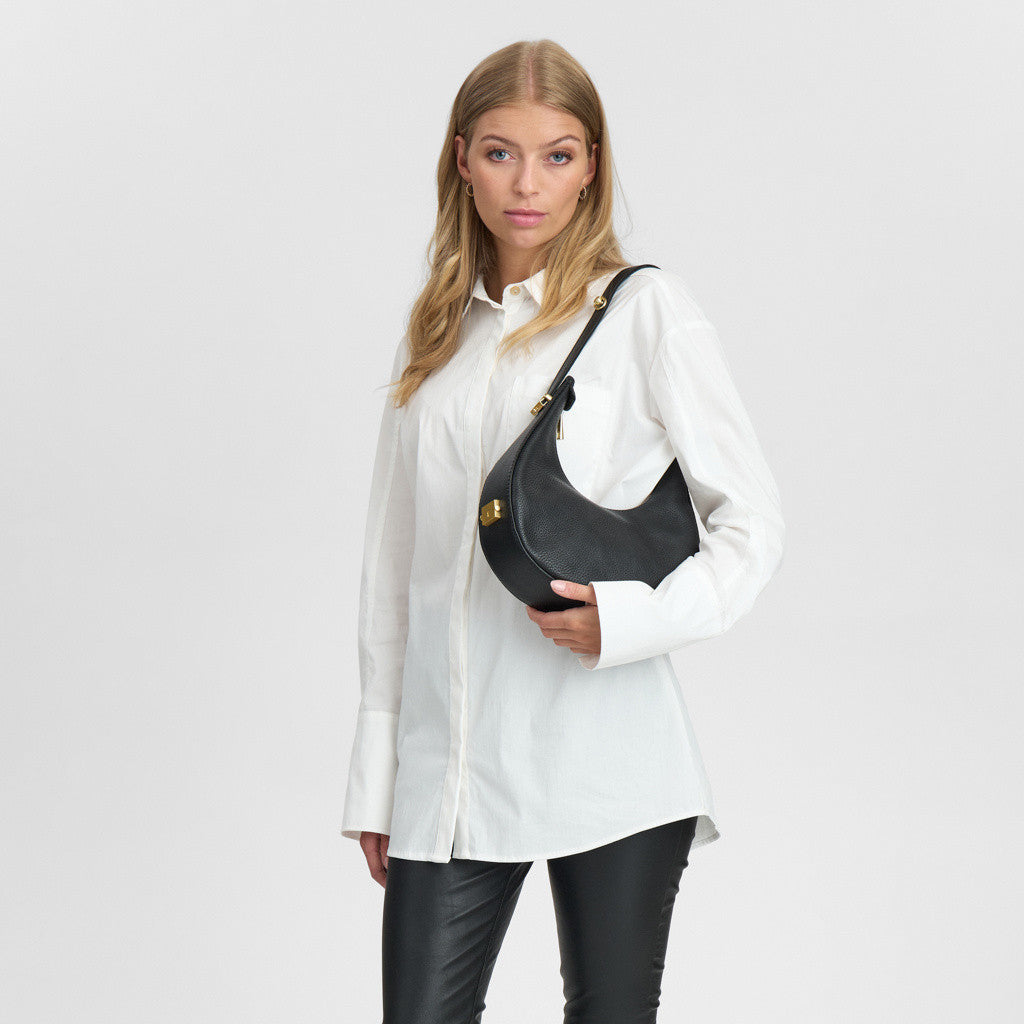 DEPECHE Stylish handbag Cross over 099 Black