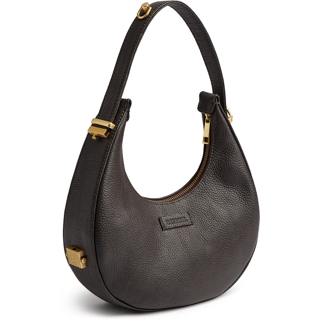 DEPECHE Stylish handbag Cross over 161 Dark brown
