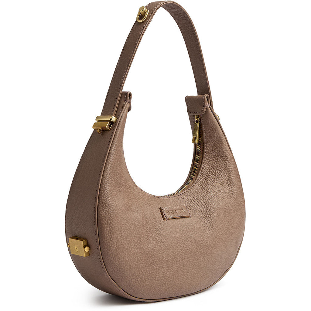 DEPECHE Stylish handbag Cross over 224 Taupe
