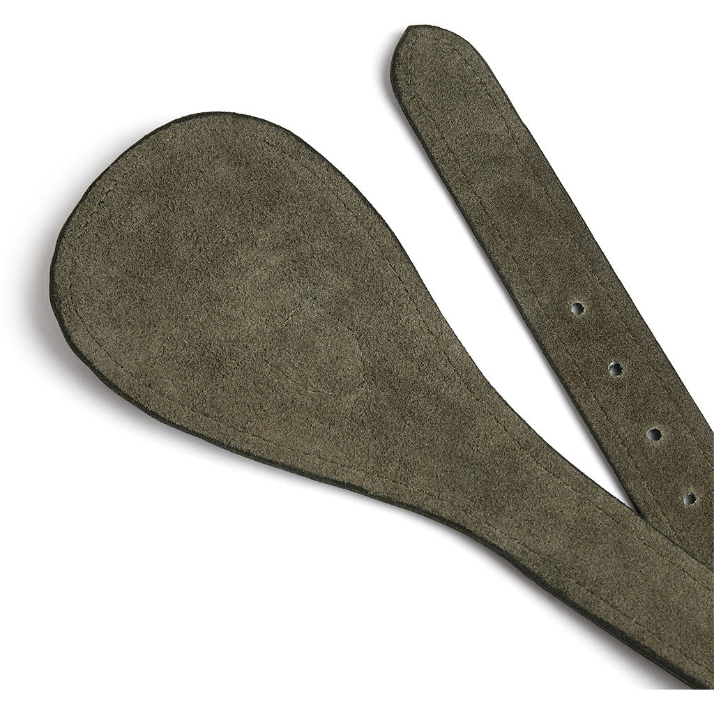DEPECHE Suede Waist Belt Belt 049 Army Green
