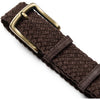DEPECHE Suede belt Belts 008 Chocolate
