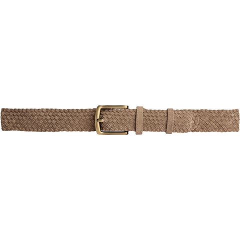 DEPECHE Suede belt Belt 011 Sand