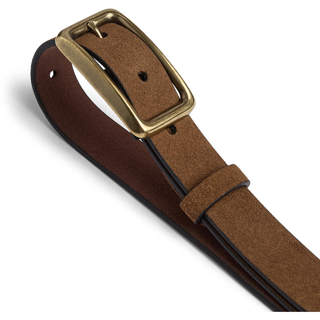 DEPECHE Suede belt Belts 015 Brown