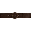 DEPECHE Suede belt Belts 008 Chocolate